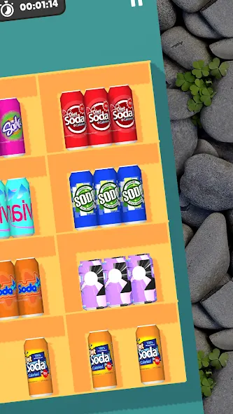 Tidy Box Match 3D (Тиди Бокс Матч 3Д) [МОД: Много монет, Открытые уровни и Мега MOD] Screenshot 3
