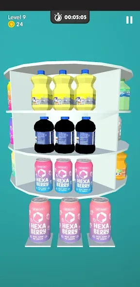 Tidy Goods Match 3D Master (Тайди Гудс Матч 3Д Мастер) [МОД: Много монет, Открытые уровни и Мега MOD] Screenshot 2