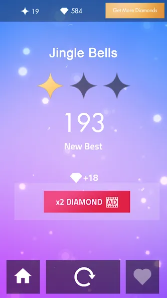 Piano Music Tiles Hot song (Пиано Мэджик Тайлз Хот сонг) [МОД: Много монет, Открытые уровни и Мега MOD] Screenshot 5