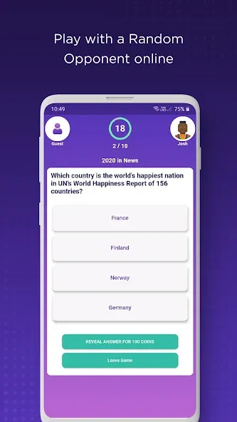 QuizPot: Group GK Quiz Trivia (КвизПот) [МОД: Бесконечные деньги, Монеты и Мега MOD] Screenshot 4