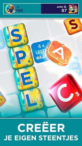Scrabble® GO - Woordspel (Скрэббл ГО) [МОД: Все открыто, Дополнительные деньги и Меню MOD] Screenshot 4