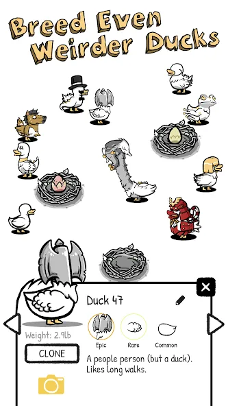 Clusterduck (Кластердак) [МОД: Меню, Бесконечные монеты и Открытые уровни] Screenshot 3