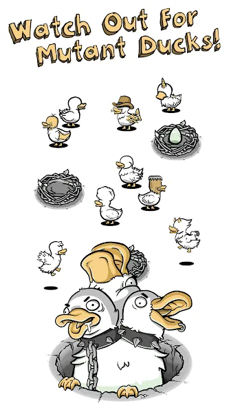 Clusterduck (Кластердак) [МОД: Меню, Бесконечные монеты и Открытые уровни] Screenshot 5