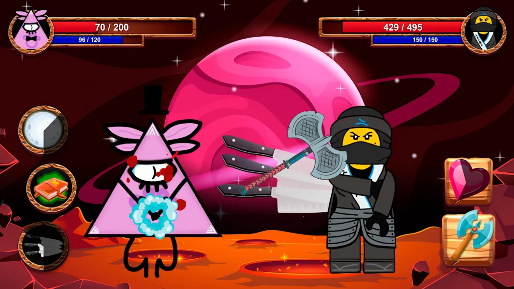 Cartoon Battle [МОД: Много денег, Монет и Все открыто] Screenshot 4