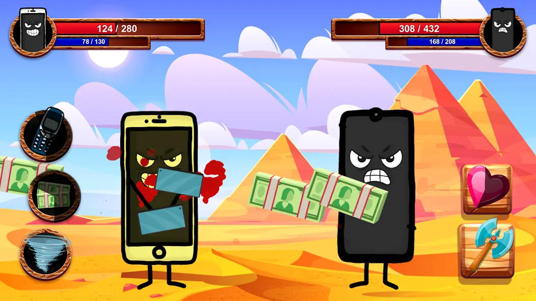 Cartoon Battle [МОД: Много денег, Монет и Все открыто] Screenshot 5