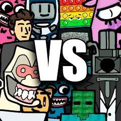 Скачать Cartoon Battle [МОД: Много денег, Монет и Все открыто] | Взлом Cartoon Battle на Андроид