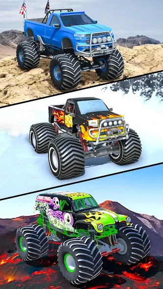 Rock Crawling: Racing Games 3D (Роккраулинг) [МОД: Много денег, Монет и Все открыто] Screenshot 3