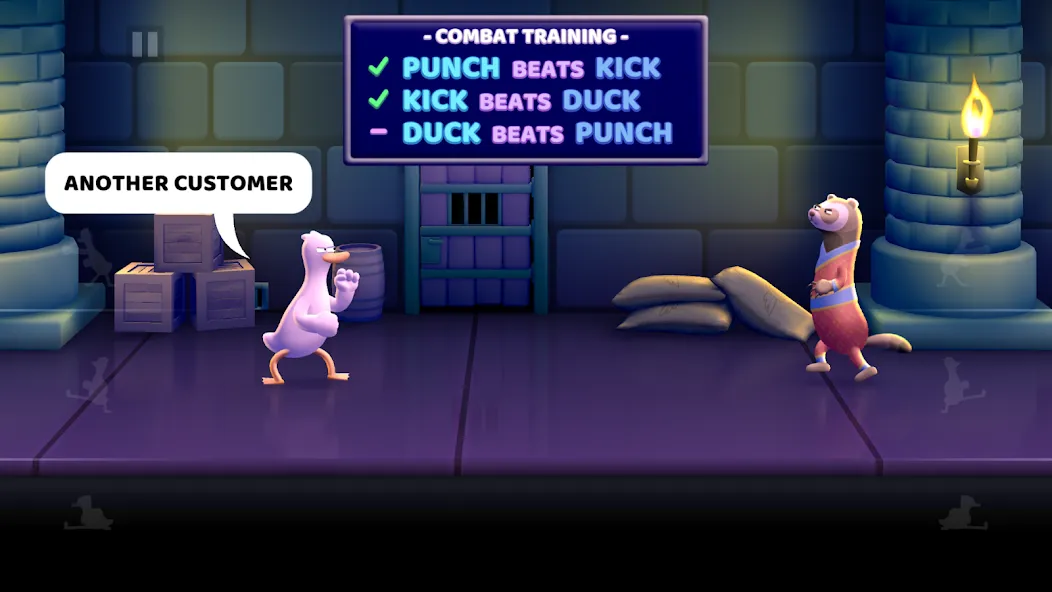 Punch Kick Duck (Панч Кик Дак) [МОД: Много денег, Монет и Все открыто] Screenshot 1