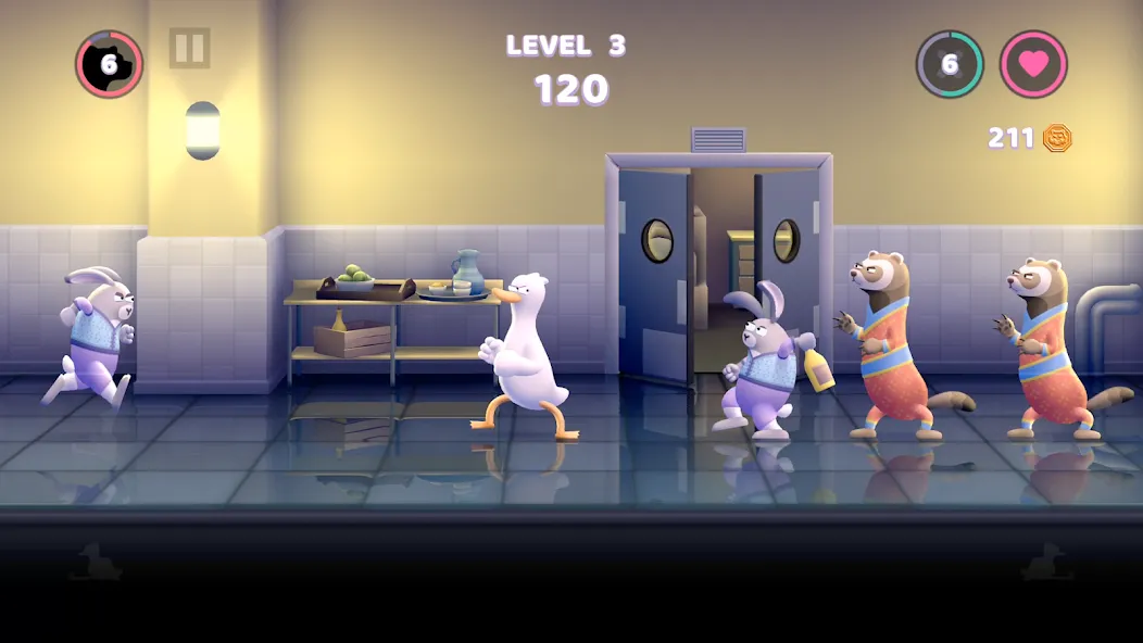 Punch Kick Duck (Панч Кик Дак) [МОД: Много денег, Монет и Все открыто] Screenshot 3