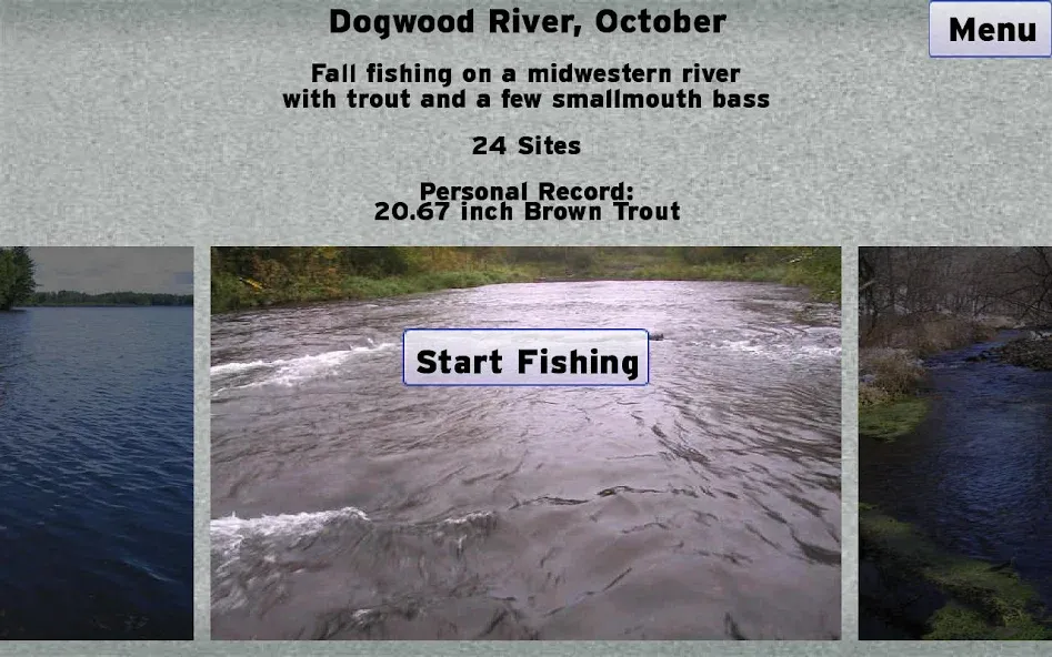 Fly Fishing Simulator (Флай Фишинг Симулятор) [МОД: Много монет, Открытые уровни и Мега MOD] Screenshot 2