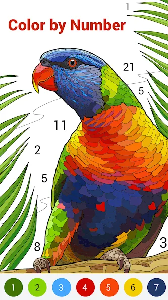 Happy Color®: Coloring Book (Хэппи Колор) [МОД: Бесконечные деньги, Монеты и Мега MOD] Screenshot 1