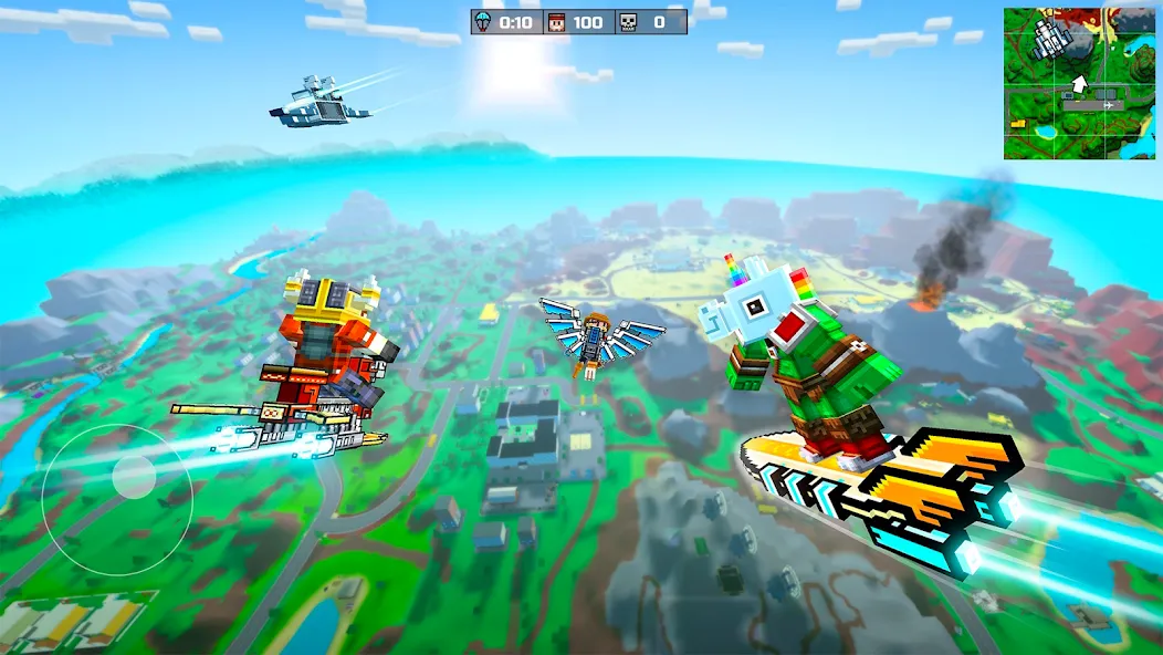 Pixel Gun 3D - FPS Shooter (Пиксельный пистолет 3Д) [МОД: Бесконечные деньги, Монеты и Мега MOD] Screenshot 1