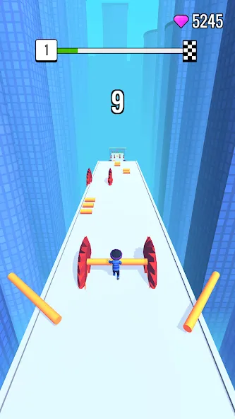 Roof Rails (Руф Рейлс) [МОД: Меню, Бесконечные монеты и Открытые уровни] Screenshot 3