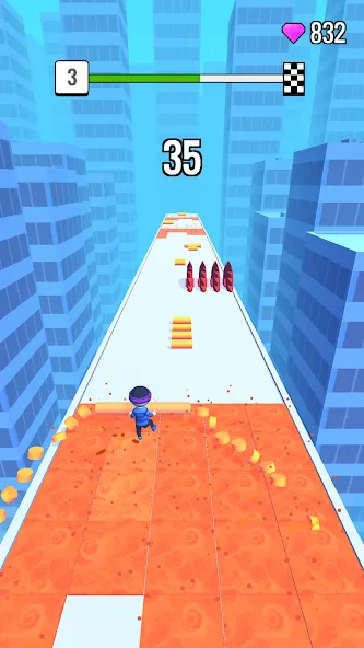 Roof Rails (Руф Рейлс) [МОД: Меню, Бесконечные монеты и Открытые уровни] Screenshot 5