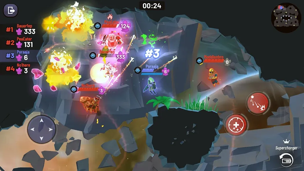 Drill Wars (Дрилл Ворс) [МОД: Все открыто, Дополнительные деньги и Меню MOD] Screenshot 1