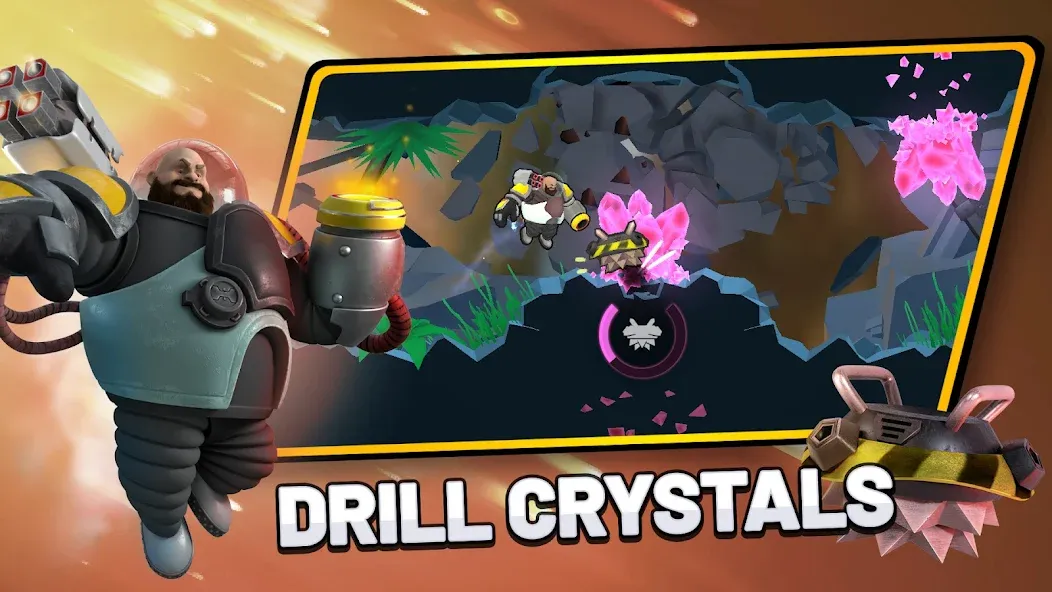 Drill Wars (Дрилл Ворс) [МОД: Все открыто, Дополнительные деньги и Меню MOD] Screenshot 2