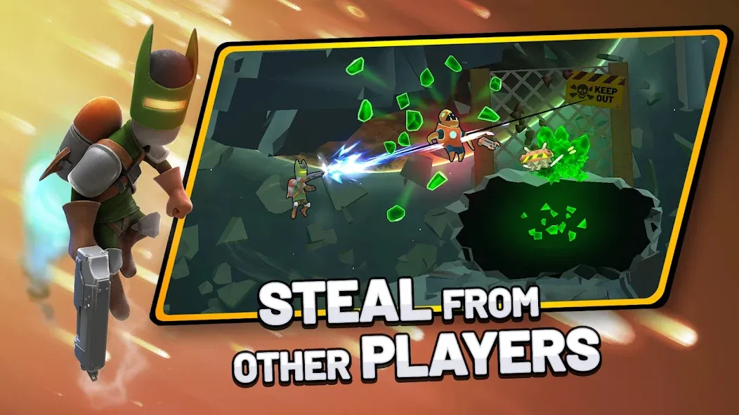 Drill Wars (Дрилл Ворс) [МОД: Все открыто, Дополнительные деньги и Меню MOD] Screenshot 3