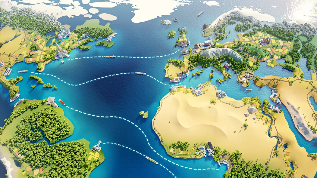 Port City: Ship Tycoon (Порт Сити) [МОД: Бесконечные деньги, Монеты и Мега MOD] Screenshot 4
