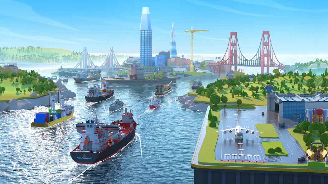 Port City: Ship Tycoon (Порт Сити) [МОД: Бесконечные деньги, Монеты и Мега MOD] Screenshot 5