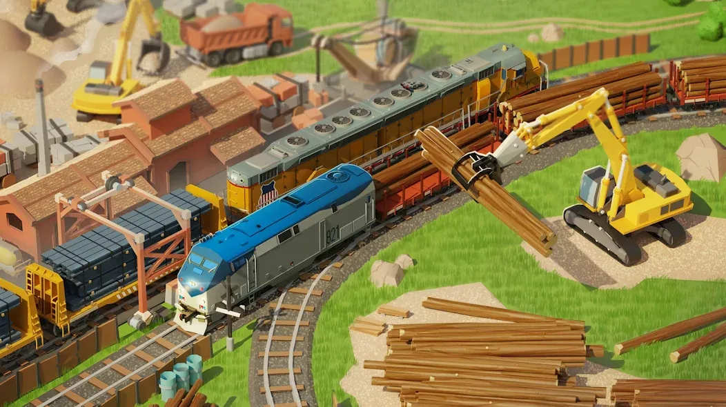 Train Station 2: Rail Tycoon (Трейн Стейшн 2) [МОД: Бесконечные деньги, Монеты и Мега MOD] Screenshot 4