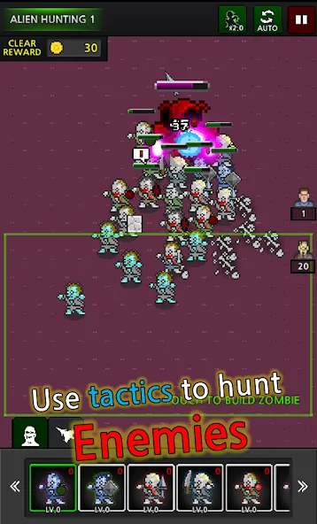 Grow Zombie VIP : Merge Zombie [МОД: Бесконечные деньги, Монеты и Мега MOD] Screenshot 5