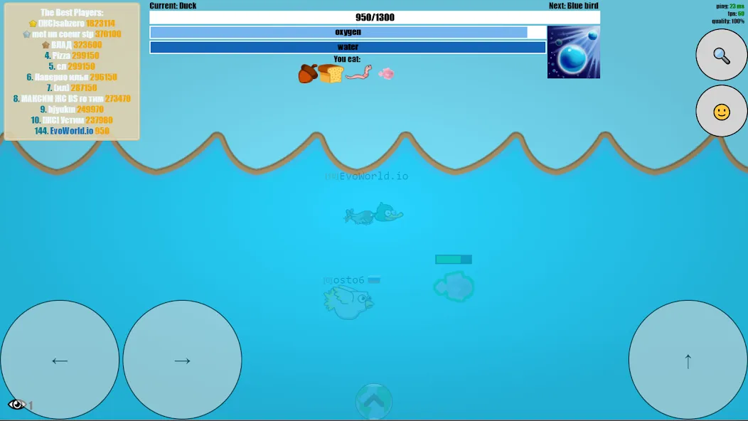 EvoWorld.io [МОД: Меню, Бесконечные монеты и Открытые уровни] Screenshot 3