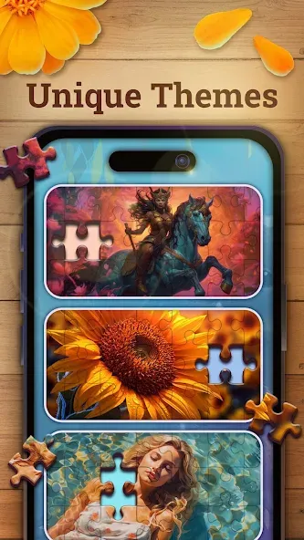 Jigsaw puzzles 2: Puzzle game [МОД: Деньги, Монеты и Меню MOD] Screenshot 4
