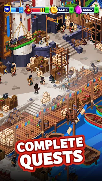 Medieval Merge: Epic Adventure (Мидивэл Мерж) [МОД: Много монет, Открытые уровни и Мега MOD] Screenshot 5