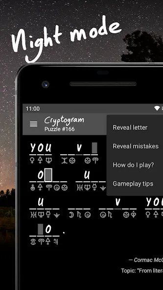 Cryptogram - puzzle quotes (Скрытограмма) [МОД: Много денег, Монет и Все открыто] Screenshot 4