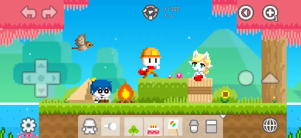 BOKU BOKU [МОД: Меню, Бесконечные монеты и Открытые уровни] Screenshot 2