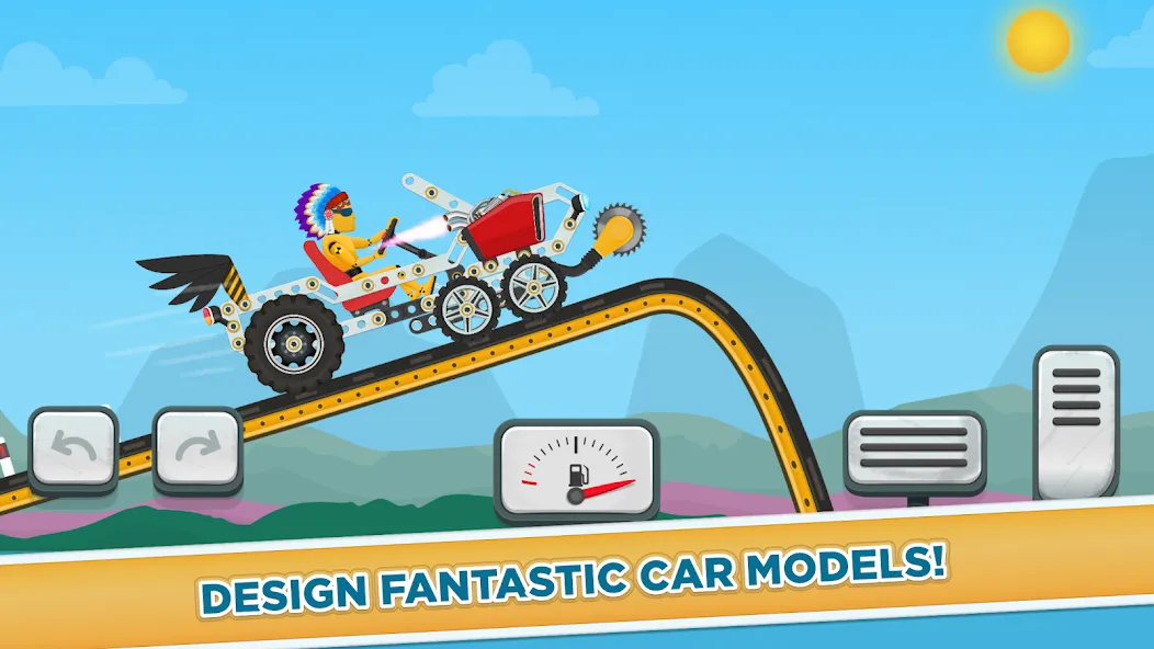 Car Builder & Racing for Kids [МОД: Меню, Бесконечные монеты и Открытые уровни] Screenshot 1