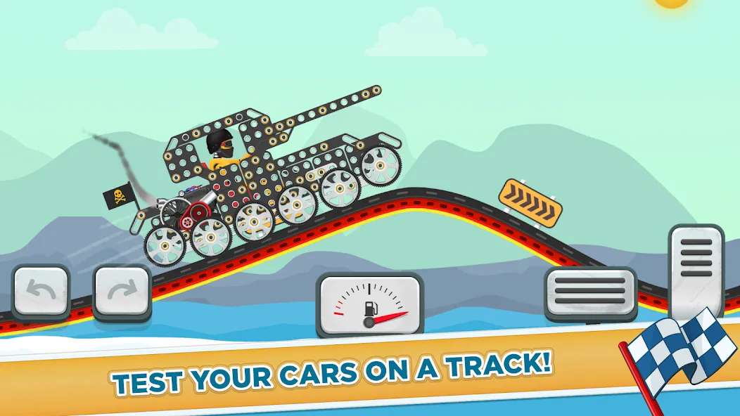 Car Builder & Racing for Kids [МОД: Меню, Бесконечные монеты и Открытые уровни] Screenshot 3