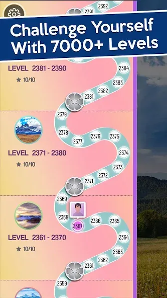 Word Cross: Crossy Word Search (Уорд Кросс) [МОД: Все открыто, Дополнительные деньги и Меню MOD] Screenshot 5