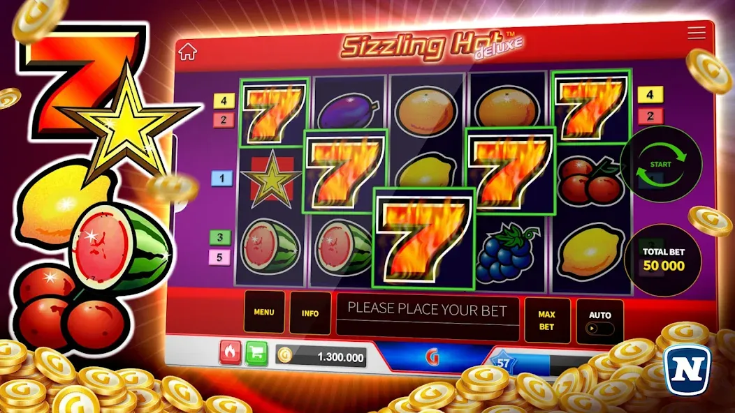 Gaminator Online Casino Slots [МОД: Деньги, Монеты и Меню MOD] Screenshot 2