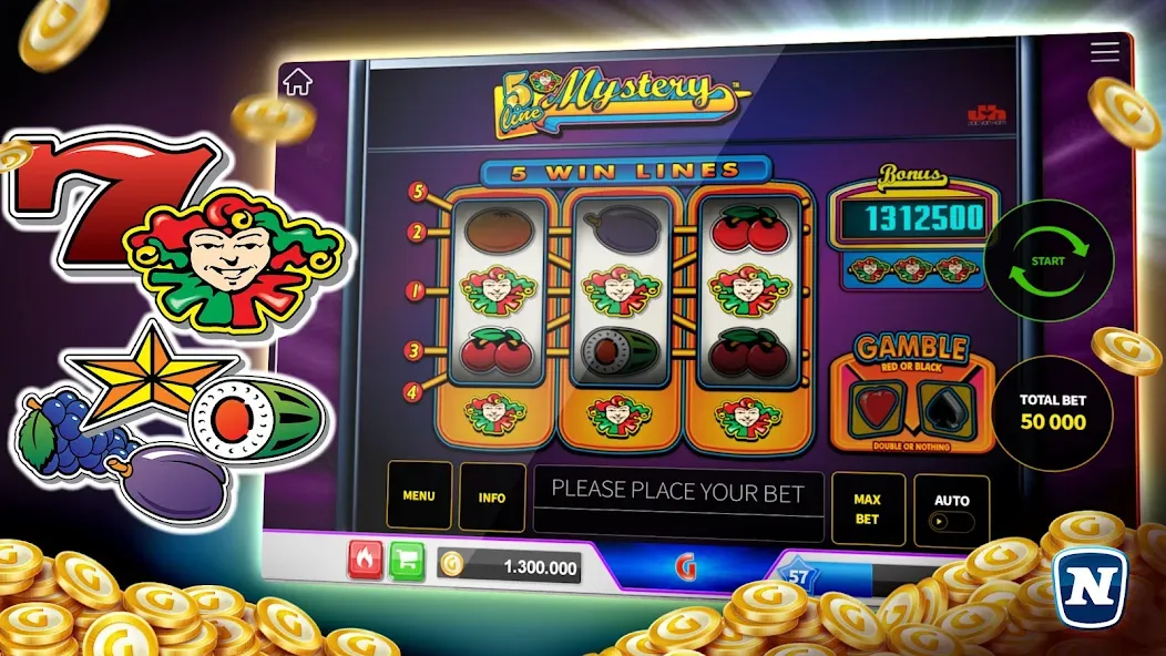 Gaminator Online Casino Slots [МОД: Деньги, Монеты и Меню MOD] Screenshot 4