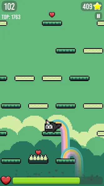 Happy Hop: Kawaii Jump (Хэппи Хоп) [МОД: Много монет, Открытые уровни и Мега MOD] Screenshot 4