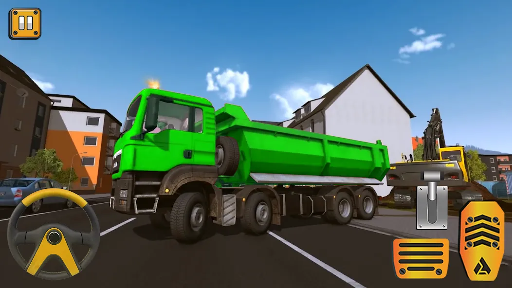 Construction City Simulator (Конструкция Сити Симулятор) [МОД: Меню, Бесконечные монеты и Открытые уровни] Screenshot 2