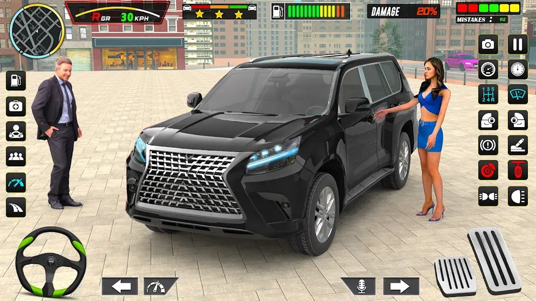 Car Dealership Car Saler (Драйвинг Скул Сити Кар Геймс) [МОД: Меню, Бесконечные монеты и Открытые уровни] Screenshot 1