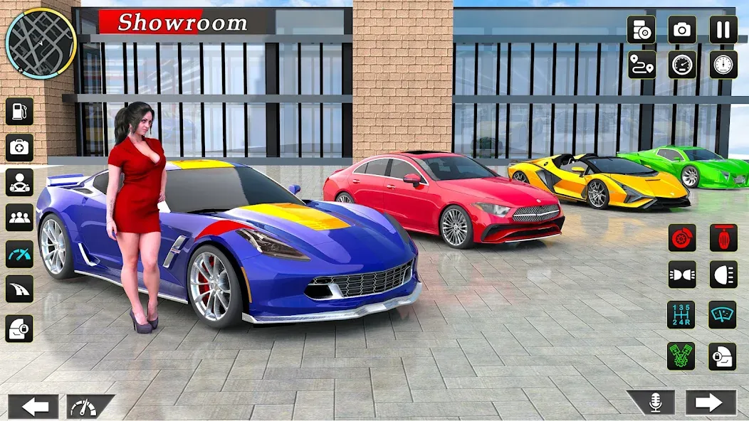 Car Dealership Car Saler (Драйвинг Скул Сити Кар Геймс) [МОД: Меню, Бесконечные монеты и Открытые уровни] Screenshot 3