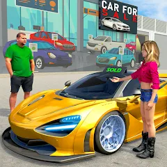 Скачать Car Dealership Car Saler (Драйвинг Скул Сити Кар Геймс) [МОД: Меню, Бесконечные монеты и Открытые уровни] | Взлом Car Dealership Car Saler на Андроид