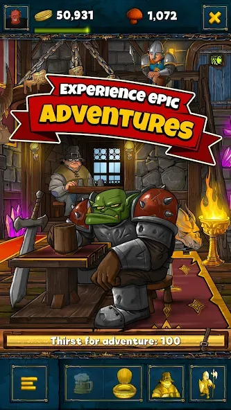 Shakes & Fidget - The RPG (Шэйкс) [МОД: Все открыто, Дополнительные деньги и Меню MOD] Screenshot 2