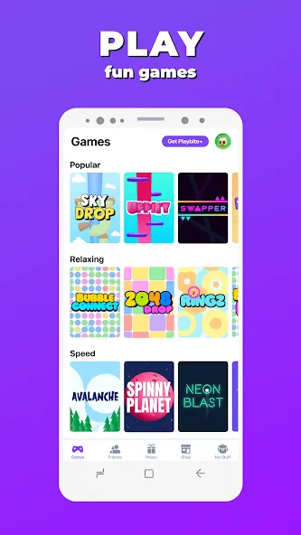 Playbite - Play & Win Prizes (Плейбайт) [МОД: Много денег, Монет и Все открыто] Screenshot 3