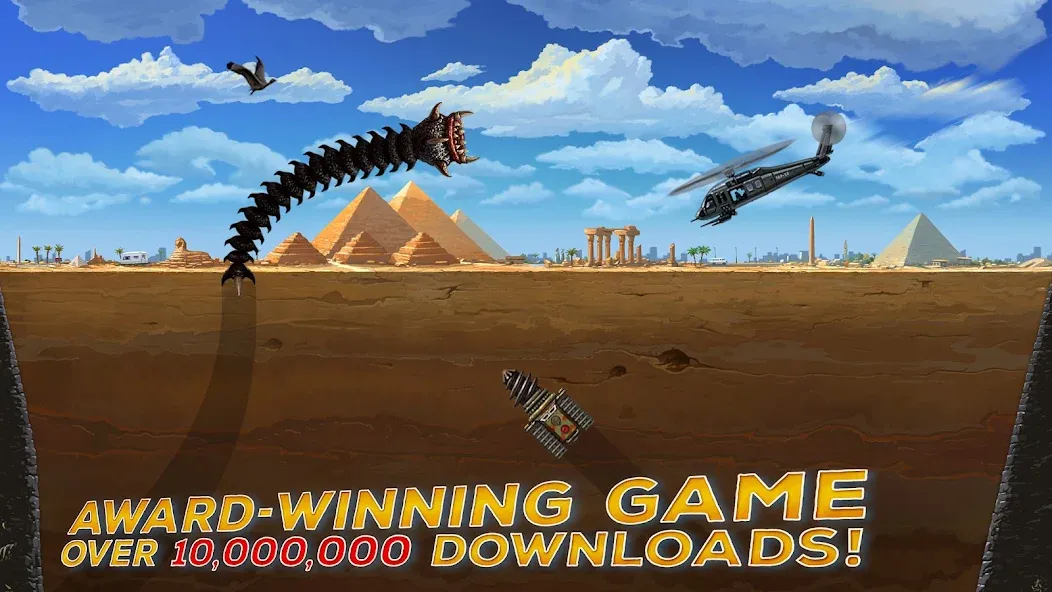 Death Worm™ (Дэт Уорм) [МОД: Бесконечные деньги, Монеты и Мега MOD] Screenshot 1
