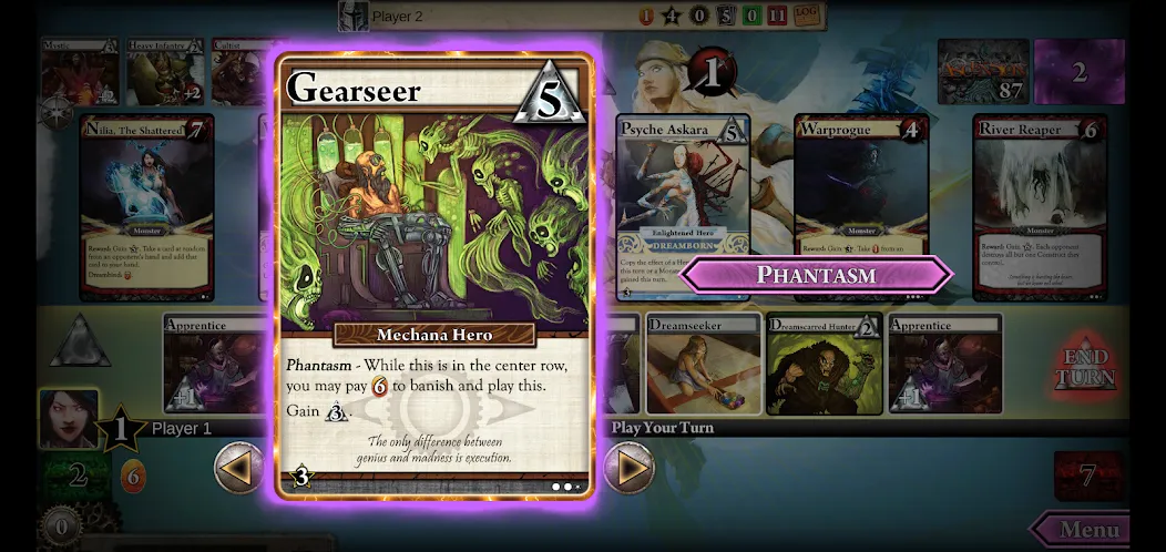 Ascension: Deckbuilding Game (Ассеншн) [МОД: Все открыто, Дополнительные деньги и Меню MOD] Screenshot 4