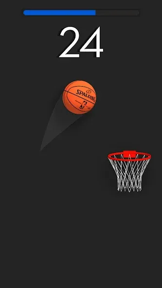 Dunk Stroke-3D Basketball (Дунк Строк) [МОД: Бесконечные деньги, Монеты и Мега MOD] Screenshot 1