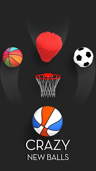 Dunk Stroke-3D Basketball (Дунк Строк) [МОД: Бесконечные деньги, Монеты и Мега MOD] Screenshot 3