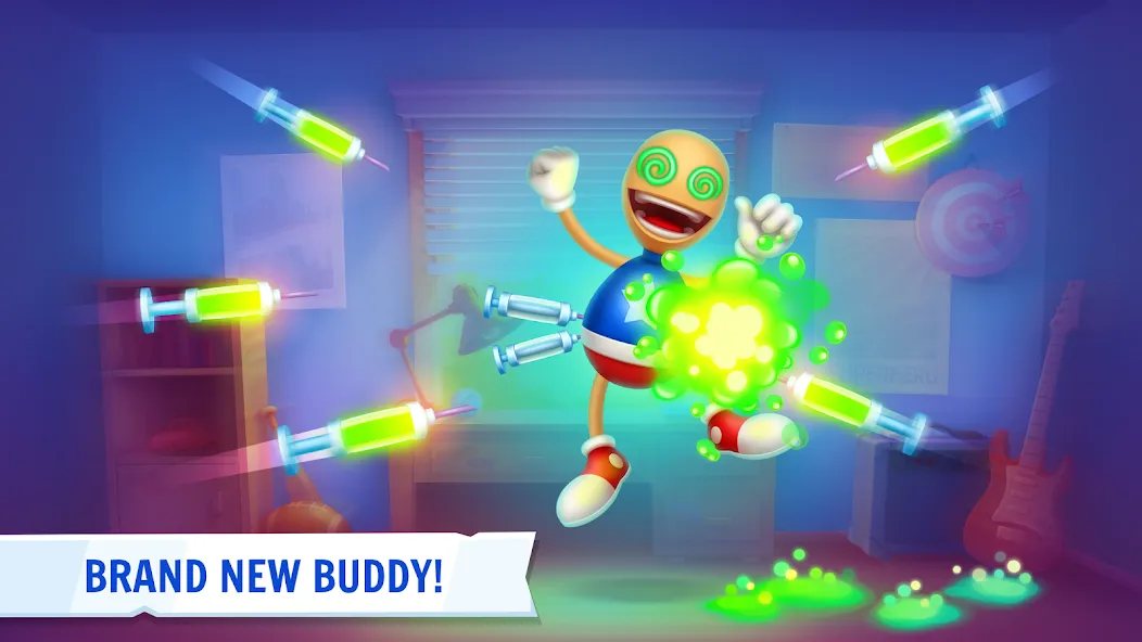 Kick the Buddy: Forever (Кик зе Бадди) [МОД: Бесконечные деньги, Монеты и Мега MOD] Screenshot 1