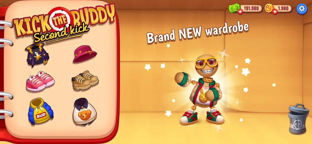 Kick the Buddy: Second Kick (Кик зе Бадди) [МОД: Много монет, Открытые уровни и Мега MOD] Screenshot 3