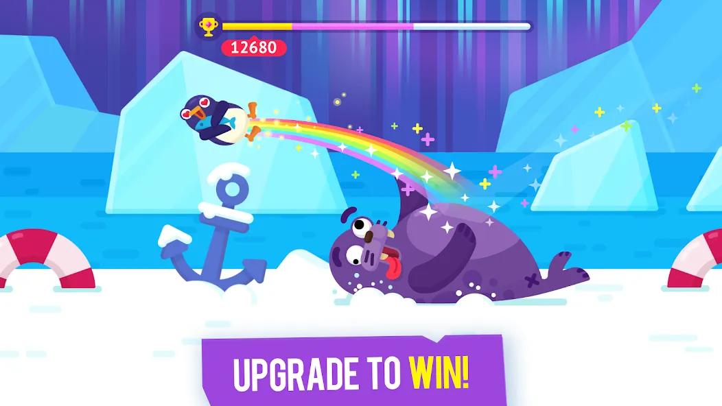 Bouncemasters: Penguin Games (Баунсмастерс) [МОД: Много монет, Открытые уровни и Мега MOD] Screenshot 4