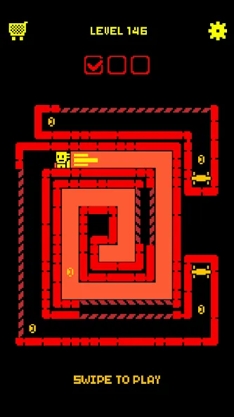 Tomb of the Mask: Color (Томб оф зе Маск) [МОД: Все открыто, Дополнительные деньги и Меню MOD] Screenshot 4